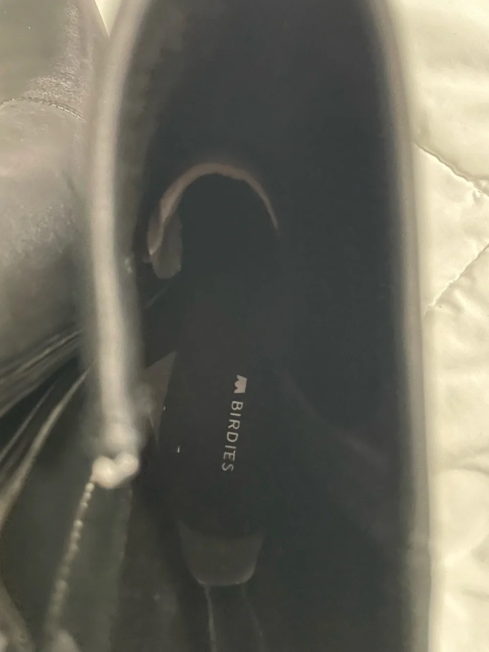 Birdies Black Leather Ankle Booties - Picture 8 of 10